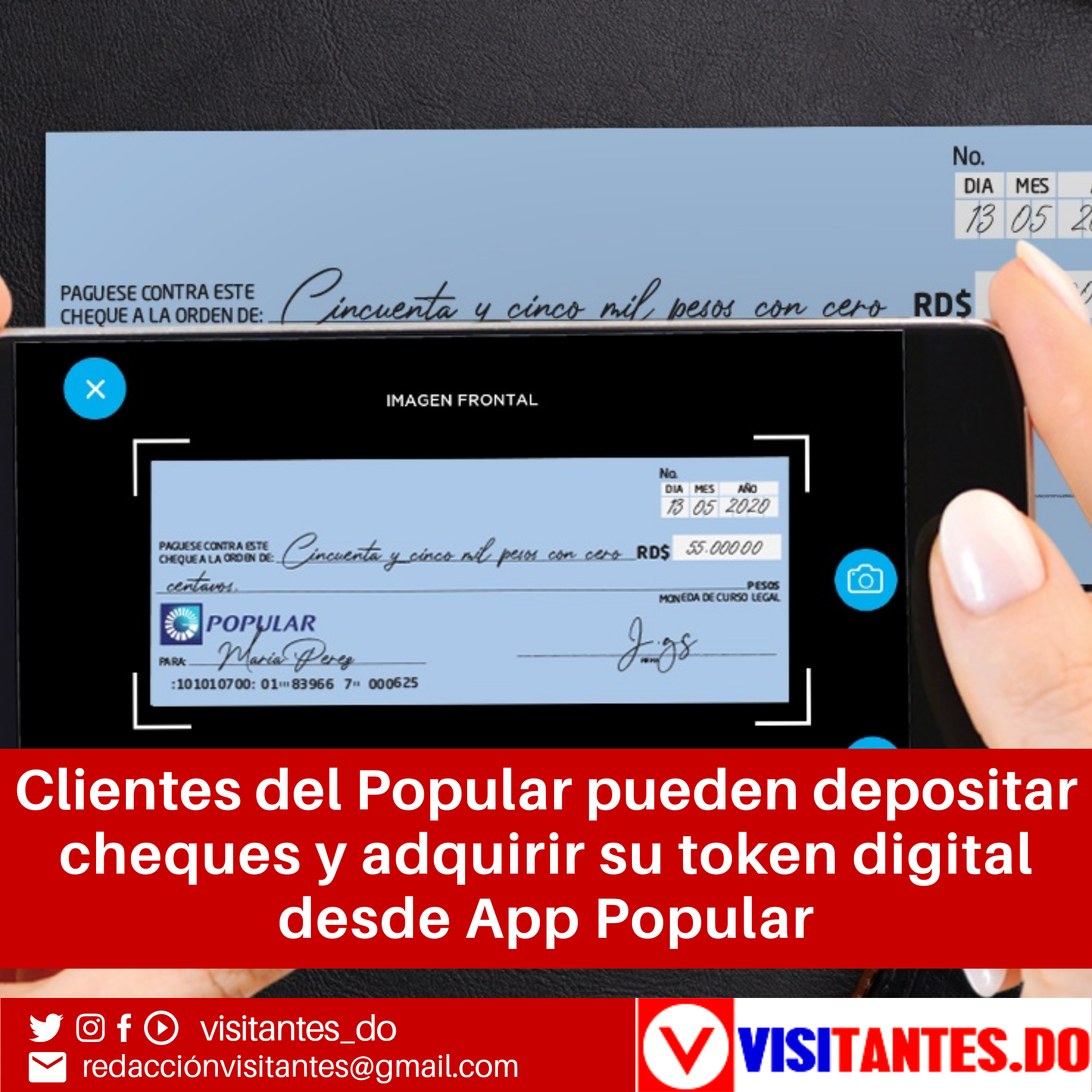 Token Cheque Clientes del Popular pueden depositar cheques y adquirir su token ...